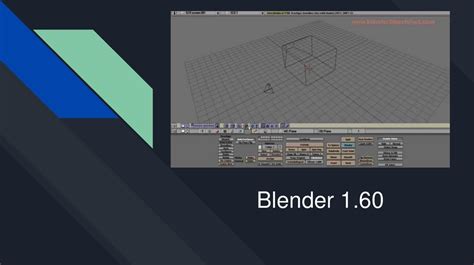 Описание приложения Blender и его применение