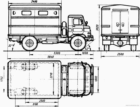 Определение местонахождения номера кабины Газ 66 с помощью онлайн сервисов