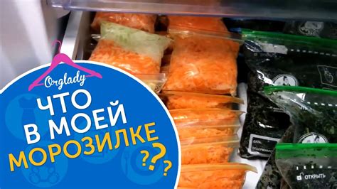 Определение оптимальных продуктов для морозильной камеры