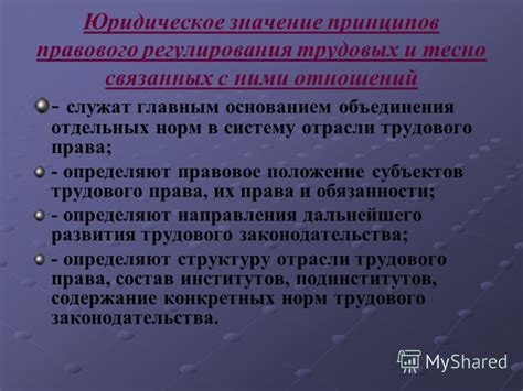 Определение основных терминов и принципов, связанных с подачей в суд по вопросам трудового увольнения