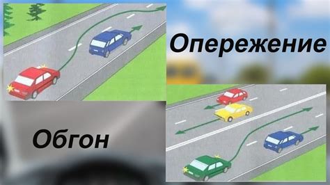 Определение понятия "обгон" и его особенности