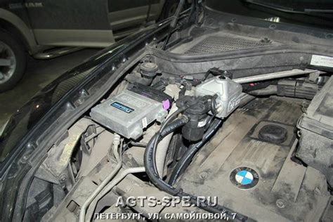 Определение расположения двигателя в автомобиле BMW X5 E70: пошаговая инструкция