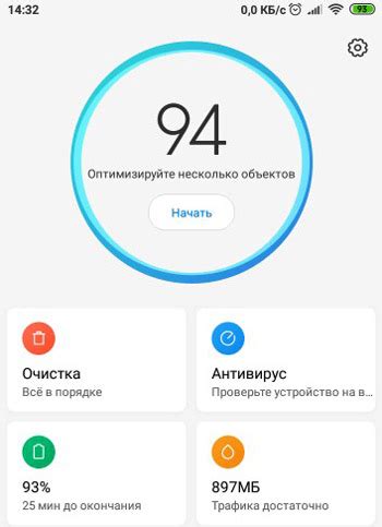 Оптимизация и ускорение работы смартфона от Xiaomi, работающего на операционной системе Android