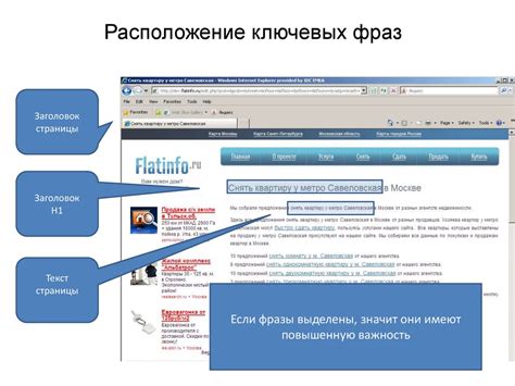 Оптимизация пользовательского интерфейса и структуры сайта