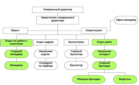 Организационная структура роевых клубов