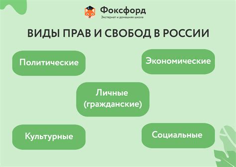 Основные права и свободы граждан, гарантированные Конституцией РФ