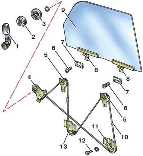 Особенности системы подъема стекол на автомобиле ВАЗ 2115