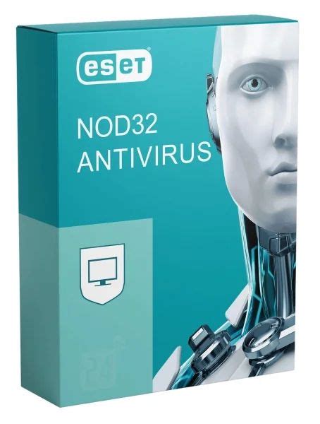 Откройте программу ESET NOD32 и перейдите на главный экран