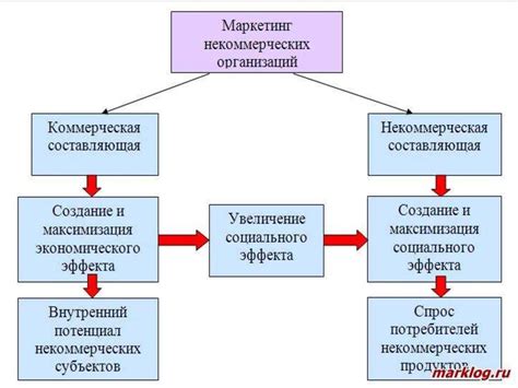 Отличие некоммерческих организаций от коммерческих