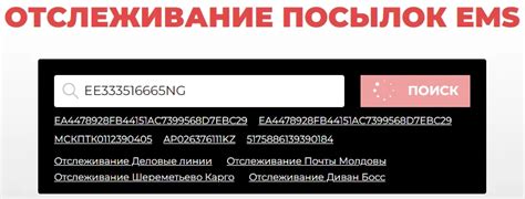 Отслеживание доставки: Почта России предлагает уверенность и надежность