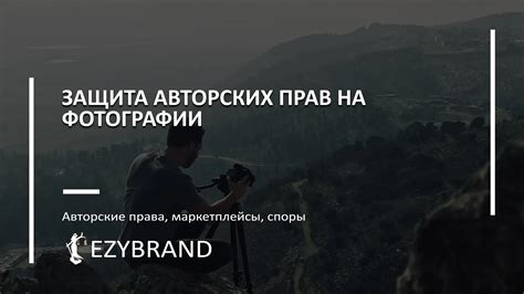 Охрана авторских прав на фотографии и изображения