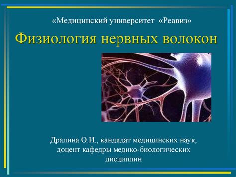 Перспективы использования полной секущей задних нервных волокон в медицине