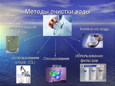 Подготовка к обработке воды