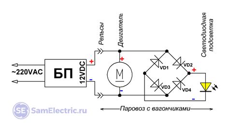 Подключение пульта к источнику электропитания