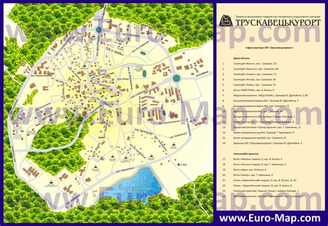 Положение и особенности местности Трускавца