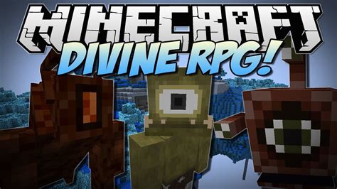 Получение Divine RPG для игры в Minecraft