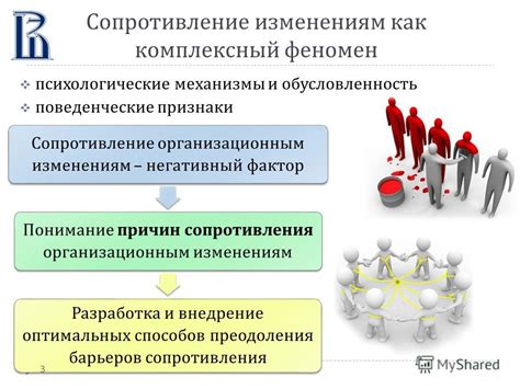 Понимание причин его сопротивления