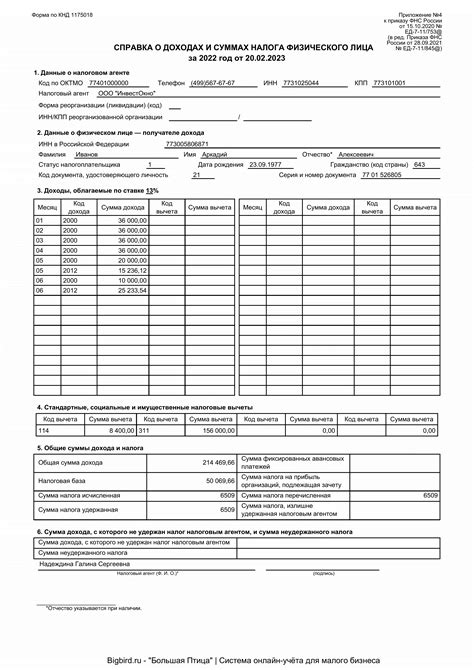 Понятие и назначение справки о доходах по налогу на доходы физических лиц (2-НДФЛ)