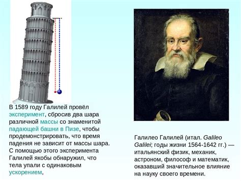 Приложение достижений Галилео в современной научной и технической сфере