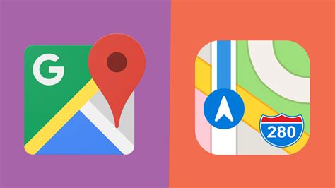 Применение геолокации с использованием сервисов Apple Maps или Google Maps