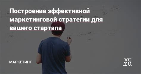 Применение эффективной маркетинговой стратегии