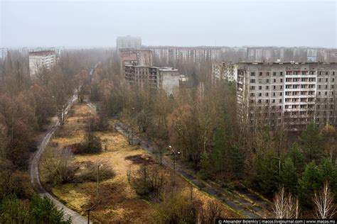 Припять - город теней и пустоты