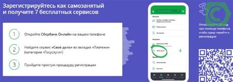 Процесс получения подтверждения о регистрации самозанятого в Сбербанке