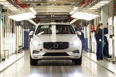 Процесс создания автомобилей Volvo в Швеции