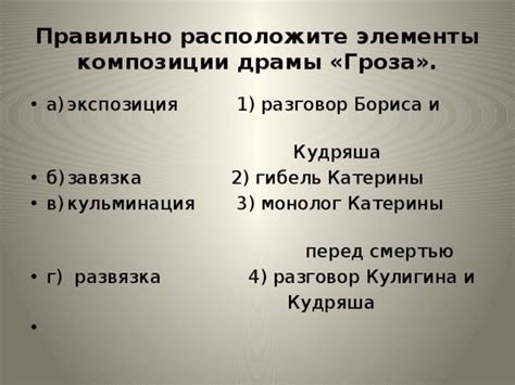 Психологическая трактовка атмосферных явлений в драме "Гроза"