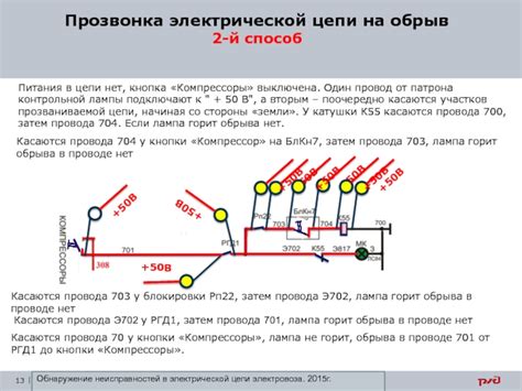 Работа с электрической цепью: обнаружение и устранение проблем