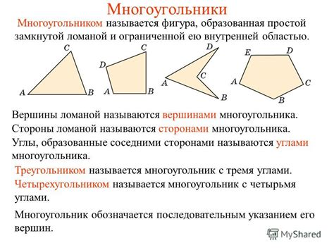 Разделение составного многоугольника на простые многоугольники