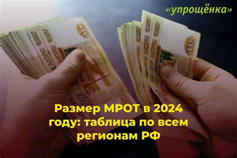 Размер предполагаемого подъема МРОТ