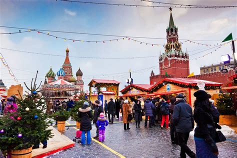 Рождественская ярмарка в самом сердце Москвы