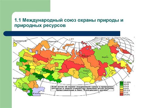 Роль географии в охране природных ресурсов