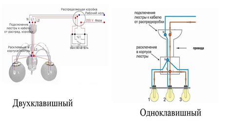 Роль различения электрофазы и нуля при установке люстры: значимость правильного выбора подключения