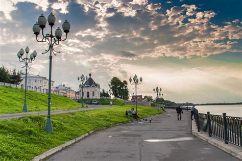 Рыбинск, Волгоградская набережная