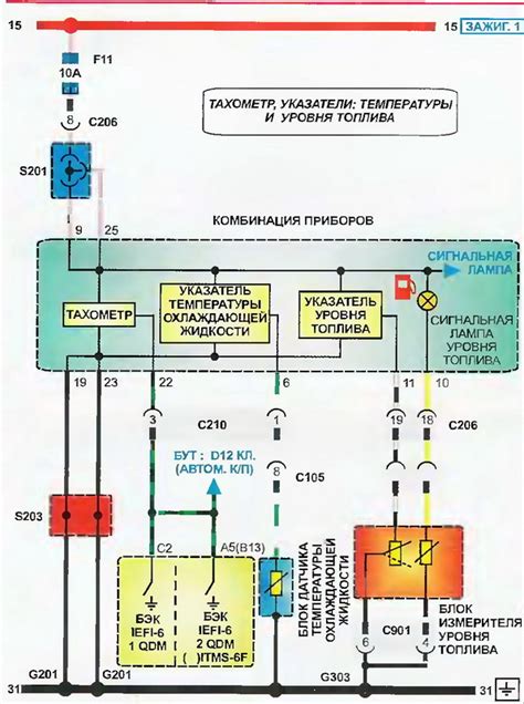 Соединение датчика реверса с проводкой электросистемы автомобиля Ланос