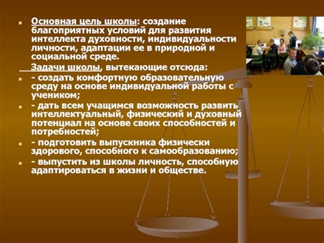 Создание заданий для развития духовности учащихся 6-го класса