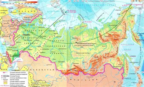 Соседние страны и их границы с заливом