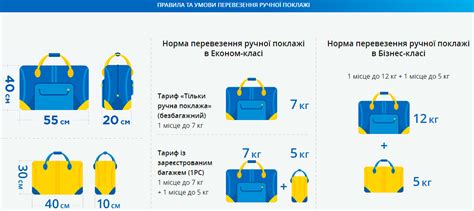 Специфические требования к багажу в различных типах поездов