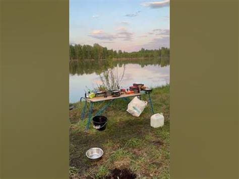 Спокойное уголкое для рыбалки вдали от шума и суеты