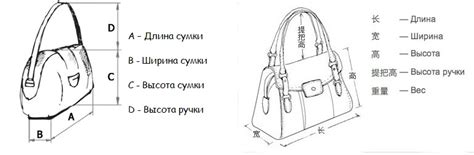 Способ 3: Определение длины сумки по размерам в описании товара