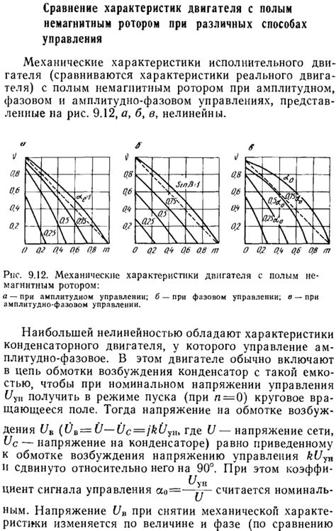 Сравнение характеристик