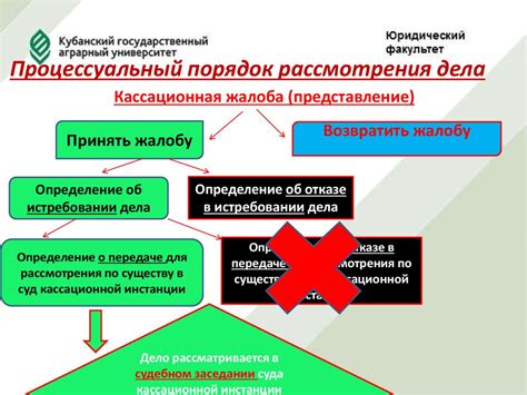 Сроки и процедура рассмотрения дел в кассационной инстанции: основные аспекты