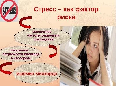 Стресс как фактор риска для возникновения серьезных заболеваний