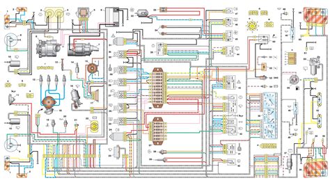 Структура электросистемы внедорожного автомобиля Lada Niva 21213