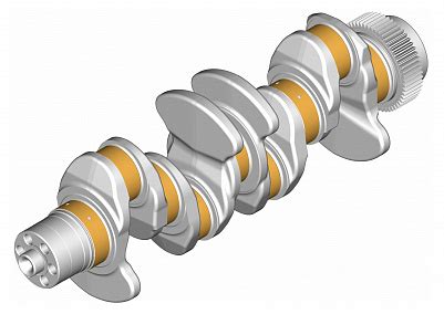 Технические характеристики и особенности каждого коленчатого вала