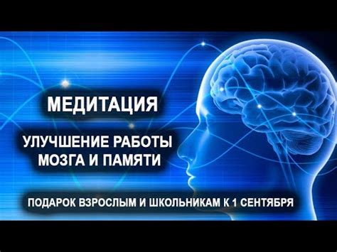 Улучшение работы мозга и повышение памяти с помощью приема инозитола