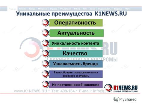 Уникальность и узнаваемость контента