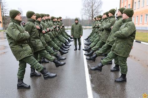 Условия и требования для призывников